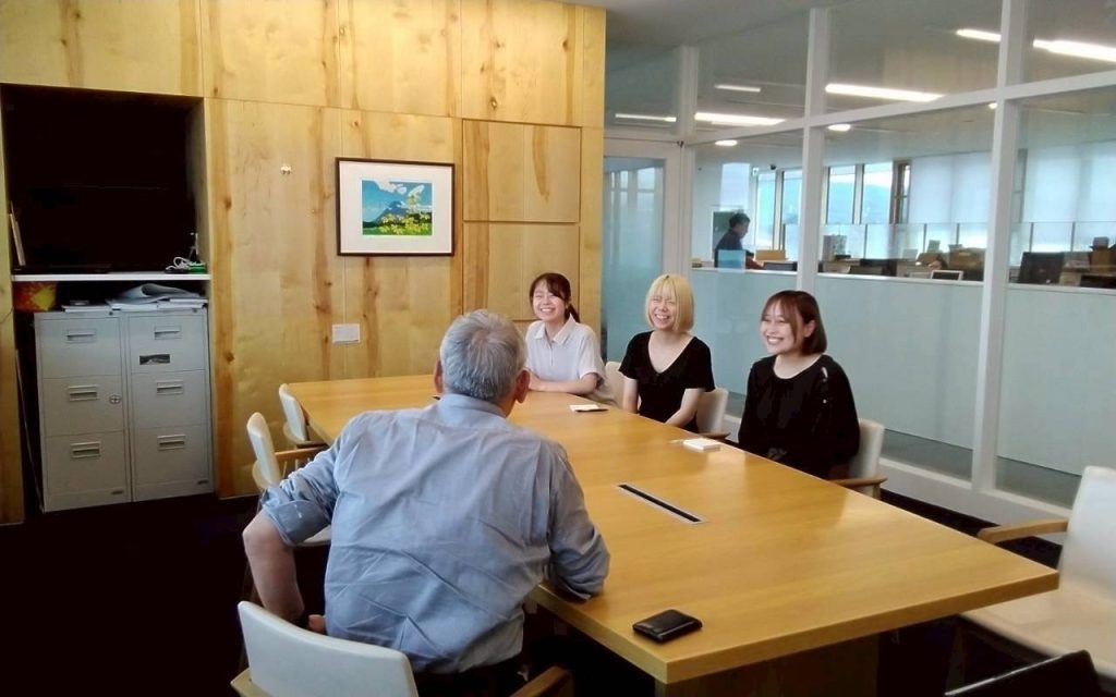 それぞれの町の町長との懇談2